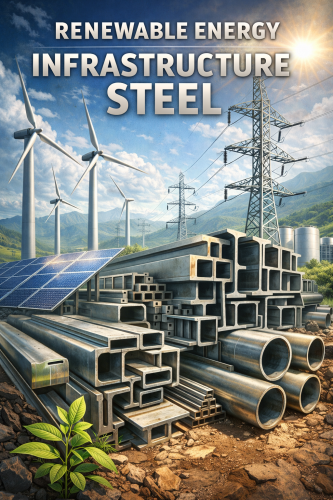 renewable energy infrastructure steel